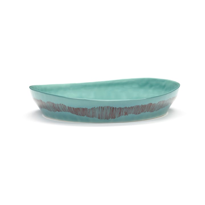 Ottolenghi Feast 서빙 보울 S Ø30 cm - Azure stripes-red - Serax | 세락스