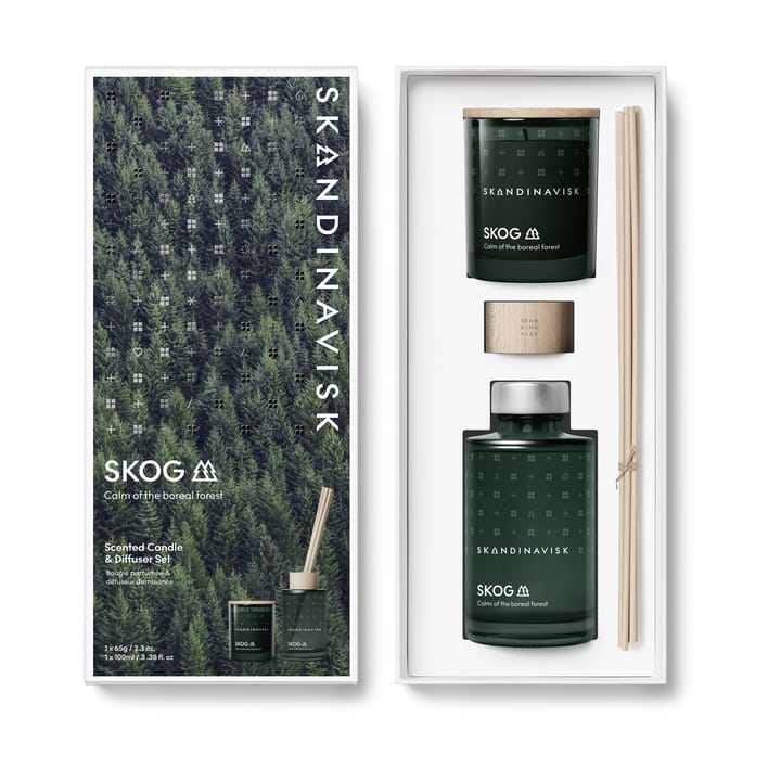 SKOG 향초 & 리드 디퓨저 - 65 g + 100 ml - Skandinavisk | 스칸디나비스크