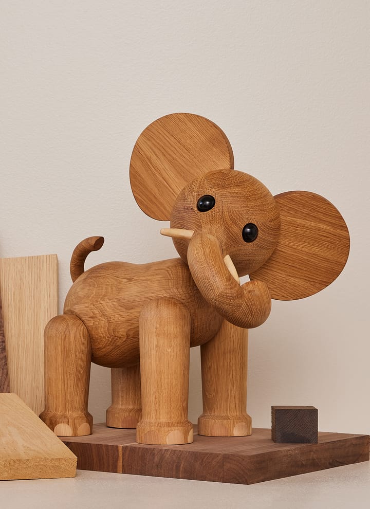 Tembo 코끼리 나무 데코레이션 41 cm - Oak - Spring Copenhagen | 스프링 코펜하겐