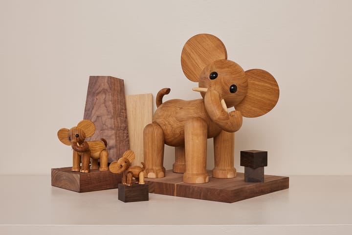 Tembo 코끼리 나무 데코레이션 41 cm - Oak - Spring Copenhagen | 스프링 코펜하겐