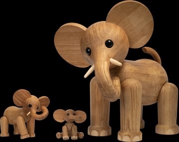 Tembo 코끼리 나무 데코레이션 41 cm - Oak - Spring Copenhagen | 스프링 코펜하겐