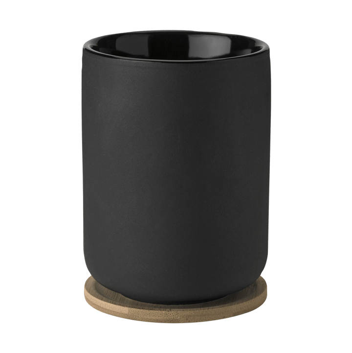 테오 보온 머그와 코스터 25cl - Black - Stelton | 스텔톤