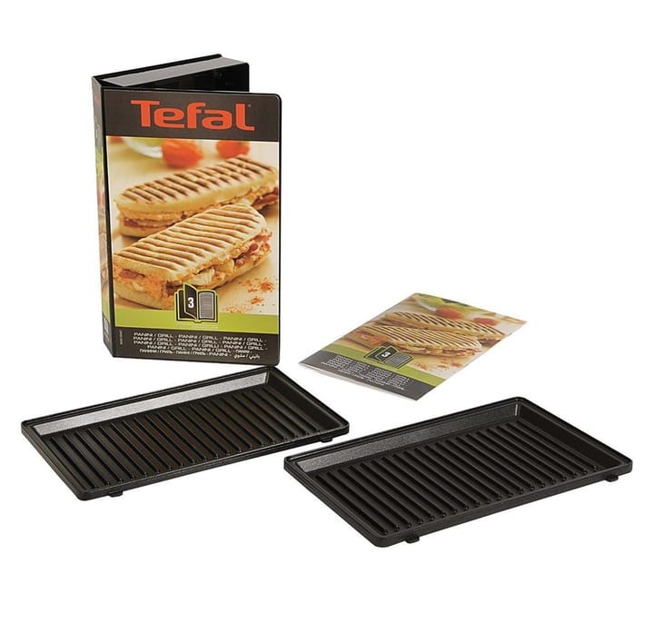 샌드위치 그릴용 스낵 컬렉션 파니니 플레이트 - Black - Tefal | 테팔