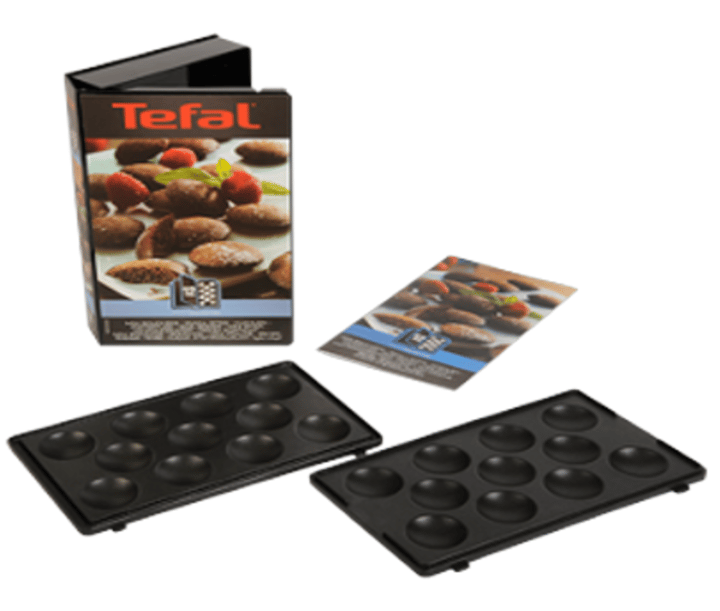 샌드위치 그릴용 스낵 컬렉션 쿠키 플레이트 - Black - Tefal | 테팔