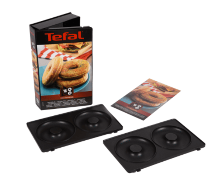 샌드위치 그릴용 스낵 컬렉션 베이글 플레이트 - Black - Tefal | 테팔