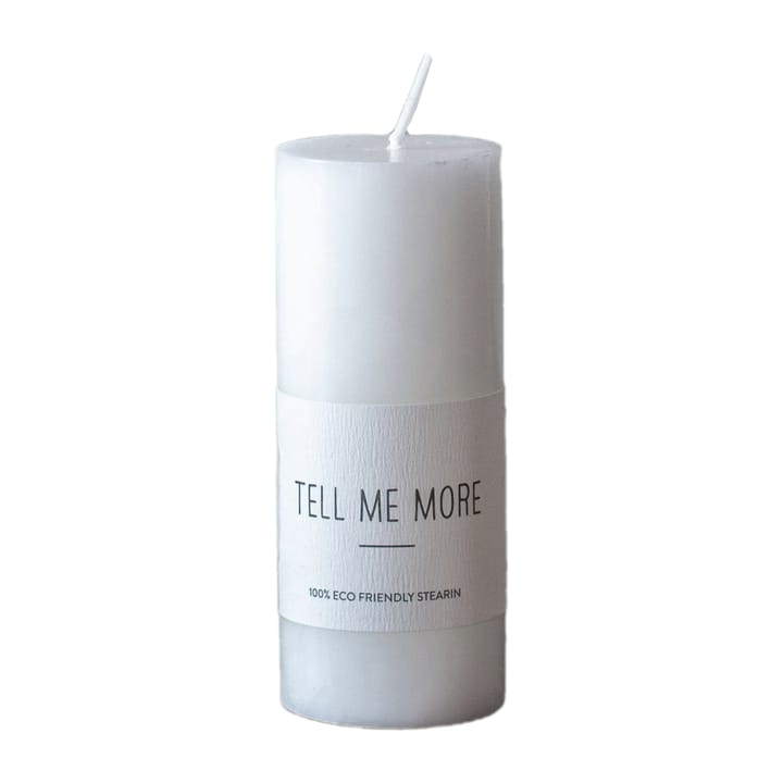 텔미모어 스테린 블록 캔들 S 10 cm - White - Tell Me More | 텔미모어