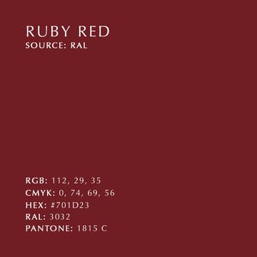 알루비아 펜던트 조명용 전등갓 ruby 레드 - 59 cm - Umage | 우메이