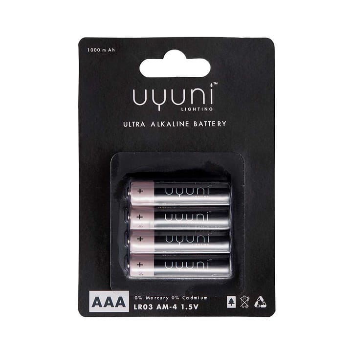 우유니 배터리 4개 세트 - AAA - Uyuni Lighting | 우유니 라이팅