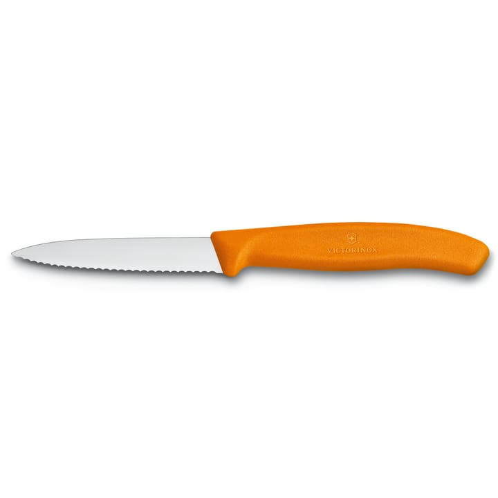 스위스 클래식 베지터블-/페어링 톱니 나이프 8 cm - Orange - Victorinox | 빅토리녹스