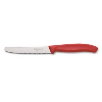 Victorinox 톱니 모양의 토마토 나이프 11cm - Red - Victorinox | 빅토리녹스