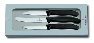 Victorinox 야채 & 페어링 나이프 세트 3개 - Black - Victorinox | 빅토리녹스