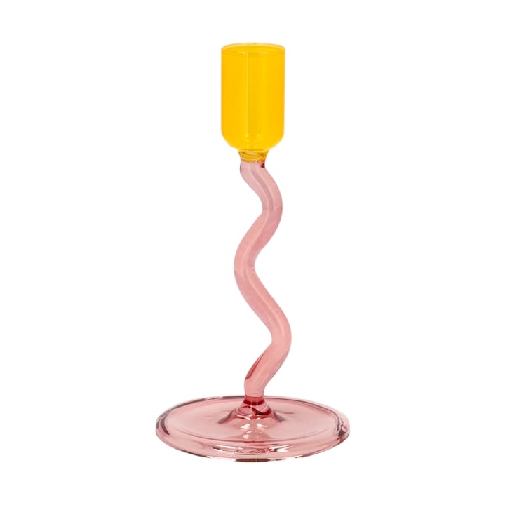 스타일즈 캔들스틱 15,3 cm - Pink-yellow - Villa Collection | 빌라 콜렉션