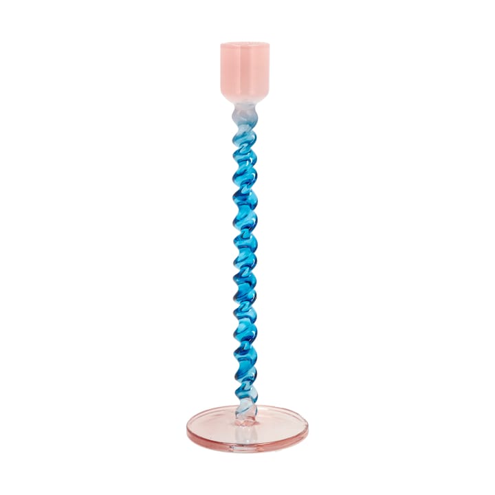 스타일즈 캔들스틱 20,3 cm - Blue-pink - Villa Collection | 빌라 콜렉션