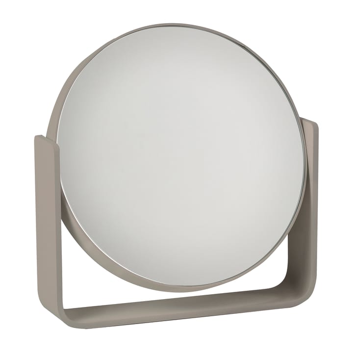 우메 테이블 거울 & 5x 확대경 19x19.5 cm - Taupe - Zone Denmark | 존 덴마크