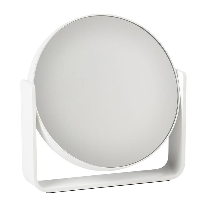 우메 테이블 거울 & 5x 확대경 19x19.5 cm - White - Zone Denmark | 존 덴마크