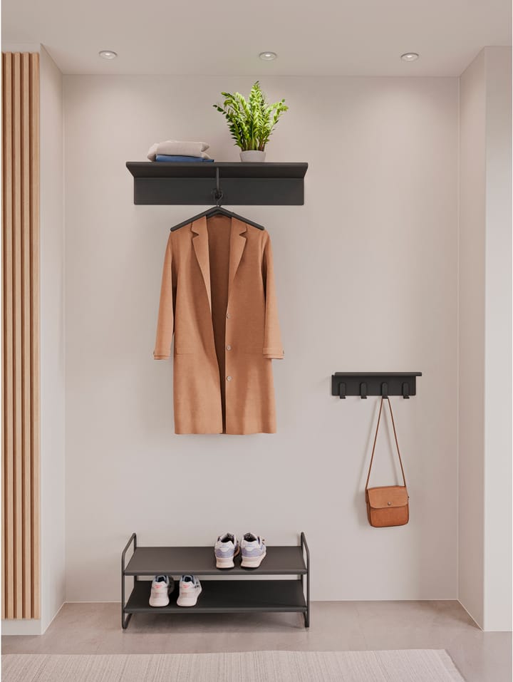 A-Coat rack hat shelf, Svart Zone Denmark | 존 덴마크